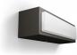 Preview: Philips Wandleuchte Stratosphere in anthrazit 3,8W warmweißes Licht, IP44