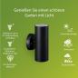 Preview: Philips Wandleuchte Kylis in Schwarz mit 2 x GU10  Fassung up/down