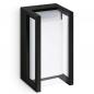 Preview: Philips Outdoor Pyrona Wandleuchte 12W, 2700 Kelvin warmweißes Licht, IP44, schwarz
