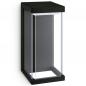 Preview: Philips Outdoor Wandleuchte Kyrie schwarz 12W, 2700 Kelvin warmweißes Licht, IP44