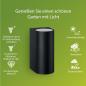 Preview: Philips Wandleuchte Nightingale in Schwarz up/down mit 2 x GU10 Fassungen IP44