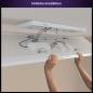 Preview: Philips Hue White Color Ambiance Datura Deckenleuchte weiß - RGBW multicolor- 120x30cm