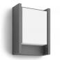 Preview: Philips Wandleuchte Arbour Anthrazit/Weiß 3,8W - warmweißes Licht