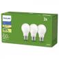 Preview: 3er Set Philips LEDclassic Ultra Efficient A60 E27 4W 2700K Matt – extrem effiziente LED-Lampe wie 60 Watt