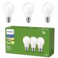 Preview: 3er Set Philips LEDclassic Ultra Efficient A60 E27 4W 2700K Matt – extrem effiziente LED-Lampe wie 60 Watt
