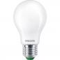 Preview: 3er Set Philips LEDclassic Ultra Efficient A60 E27 4W 2700K Matt – extrem effiziente LED-Lampe wie 60 Watt