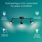 Preview: Philips 3er Conduit Decken-/Wandspot in Schwarz/Gold mit 1 x GU10 Fassung IP20