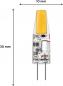 Preview: Philips LED G4 Capsule 1W 2700K Warmweiß 100lm 12V – Ersatz für 10W Halogen