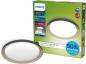 Preview: Philips Pebblo UltraEfficient LED Deckenleuchte Schwarz/Beige 4000K SceneSwitch