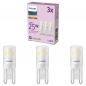 Preview: 3er Set PHILIPS LED G9 1,9W = 25W 220lm 2700K warmweiß
