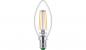 Preview: 2er Sparpack Philips E14 Classic ultraeffiziente LED-Kerzenlampen Filamentoptik 2,3W wie 40W warmweisses Licht