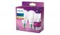 Preview: 2er Set E27  PHILIPS LED Lampen 7W wie 60W warmweißes Licht 2700K mattiert & blendfrei