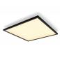 Preview: Philips Hue White Ambiance Panelleuchte Aurelle/ Zigbee oder Bluetooth in Schwarz 60x60cm