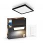Preview: Philips Hue White Ambiance Aurelle Panelleuchte 30x30 cm 19W 1820lm 2200–6500K