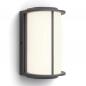 Preview: Philips Außenwandleuchte Reese Anthrazit - warmweißes Licht