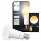 Preview: Philips Hue White Ambiance E27 LED Lampe 11,8W wie 100W - tubable white dimmbar - hell mit 1600 Lumen