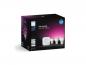 Preview: Philips Hue White & Color Ambiance Starter Set mit 3 x GU10 RGBW Lampen 4,2W wie 35W & Bridge