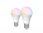Preview: 2er Set Philips Hue Essential E27 LED Lampe 8W wie 60W -  RGBW dimmbar