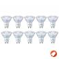 Preview: 10er Vorteilspack  Philips GU10 MASTER LED Spot Value 5,5W wie 80W 6500K Tageslichtweiß 36° dimmbar für Akzentbeleuchtung 90Ra hohe Farbwiedergabe