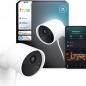Preview: Philips Hue Secure kabelgebundene Smart Home Überwachungskamera Full HD Video drinnen oder draußen weiß