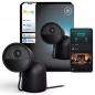 Preview: Philips Hue Secure kabelgebundene Smart Home Überwachungskamera mit Standfuß Full HD Video schwarz