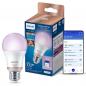 Preview: PHILIPS WiZ Smart LED RGB A60 12,5W wie 100W E27 1521lm 2200–6500K Matter dimmbar