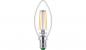 Preview: Philips E14 LED Filament-Kerzenlampe 3,8W wie 60W warmweisses Licht Ultra Efficient