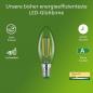 Preview: Philips E14 LED Filament-Kerzenlampe 3,8W wie 60W warmweisses Licht Ultra Efficient
