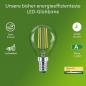 Preview: Philips E14 LED Filament-Lampe Tropfenform 3,8W wie 60W warmweisses Licht Ultra Efficient