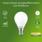 Preview: Philips E14 LED Lampe Tropfenform matt 3,8W wie 60W warmweisses Licht Ultra Efficient