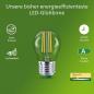 Preview: Philips E27 LED Lampe Tropfenform matt 3,8W wie 60W warmweisses Licht Ultra Efficient