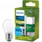 Preview: Philips E27 LED Lampe Tropfenform matt 3,8W wie 60W warmweisses Licht Ultra Efficient