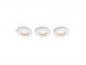 Preview: 3er Set Philips Hue White Ambiance LED Einbauleuchte Adore in Weiß Bluetooth & ZigBee IP44 Bad geeignet