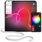 Preview: Philips  Hue  Flux Lightstrip 3 m, flexible Innenbeleuchtung, Chromasync-Farbmischung, RGBW, Streifen zuschneidbar, App- und Sprachsteuerung