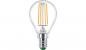 Preview: 6er Set Philips LEDclassic UltraEfficient P45 E14 2,3W 485lm 2700K Klar – extrem effiziente Filament-Tropfenlampe wie 40 Watt