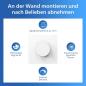 Preview: Philips WiZ Smart Dial Switch – Kabelloser Drehschalter mit Dimmfunktion, USB-aufladbar, Weiß
