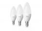 Preview: 3er Set Philips Hue B39 Kerze – Smarte E14 LED-Lampe White & Color Ambiance