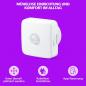 Preview: Philips Smart Connected by WiZ Bewegungsmelder – 120°, 3 m, batteriebetrieben, kabellos, Weiß