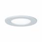Preview: Paulmann 92058 Quality EBL Set Panel rund LED 1x6W 4000K 230V 115mm Weiß/Kunststoff