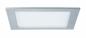 Preview: Aktion: Nur noch angezeigter Bestand verfügbar - Paulmann 92078 Quality Einbauleuchte Set Panel eckig LED 1x18W 4000K 230V 220x220mm Chrom Kunststoff