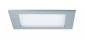 Preview: Paulmann 92080 Quality Einbauleuchte Set Panel eckig LED 12W 2700K 165x165mm Chr m