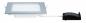 Preview: Paulmann 92080 Quality Einbauleuchte Set Panel eckig LED 12W 2700K 165x165mm Chr m
