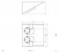 Preview: EVN Unterbau-Doppelsteckdose in Keilform 92250