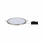 Preview: Paulmann 92946 Einbauleuchte Set Panel Areo rund IP23 LED 12W 3000K 180mm Nickel matt