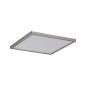 Preview: Paulmann 92952 Einbauleuchte Set Panel Areo eckig IP23 LED 12W 3000K 180x180mm Nickel