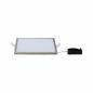 Preview: Paulmann 92952 Einbauleuchte Set Panel Areo eckig IP23 LED 12W 3000K 180x180mm Nickel
