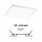 Preview: Paulmann 93042 EB Panel AREO VariFit IP44 13W 4000K 175 x175mm Weiß Kst