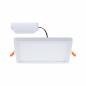 Preview: Paulmann 93042 EB Panel AREO VariFit IP44 13W 4000K 175 x175mm Weiß Kst