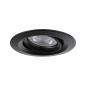Preview: Paulmann 93083 LED Einbauleuchte Nova Mini Coin Basisset modern schwenkbar  rund 66mm 15° Coin 3x4W 3x310lm 230V  warmweiß Schwarz matt