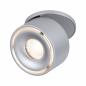 Preview: Dreh- und schwenkbarer Einbaustrahler Spircle 8W 36° 3000K 230/40V Chrom matt/Alu Paulmann 93374